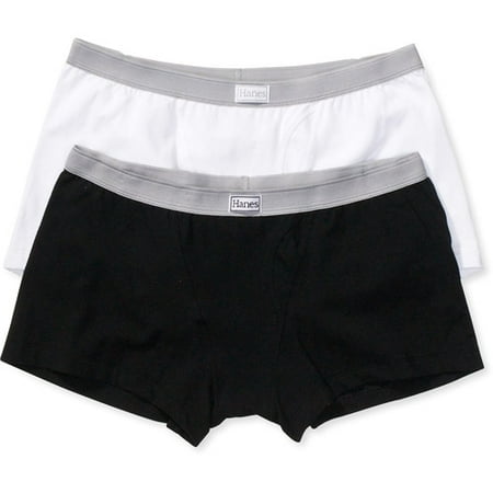 Hanes - Women's Authentic Boxer Briefs, 2-Pack