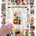 thumbnail image 6 of 35pcs-50pcs PVC Pirate Stickers Funny Pirate Ship Stickers Treasure Skull Sticker Pack for Luggage Laptop Suitcase, 6 of 9