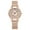 Rose Gold, variant on Women'S Quartz Watch With Rhinestones Steel Band Chain Watch Elegant Antique Temperament Watch