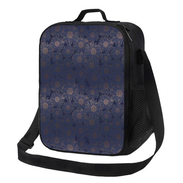 Balery Sunflowers Caja de Almuerzo y Bolsa de Almuerzo para Hombres y Mujeres, Bolsa de Almuerzo Reutilizable con Gran Capacidad, Bolsa de Almuerzo Aislada