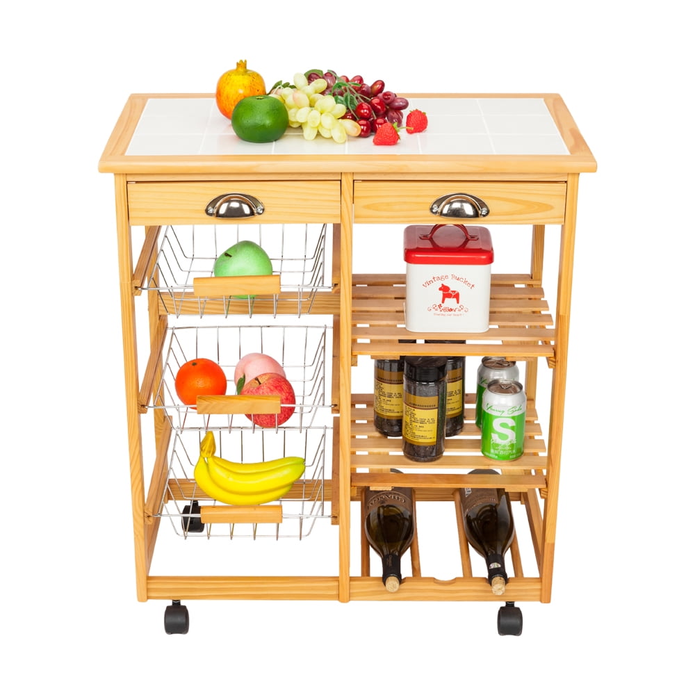 Details about   Wall Mounted 3 Tier Metal Fruit Basket Kitchen Storage Rack Organizer Holder 