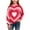 Hot Pink, variant on Bixock Toddler Boys and Girls Tops,Kids Long Sleeve Tops Valentine Print Round Neck Sweatshirt Casual Wear for Boys Girls Age 2-14 Tops