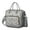 Grey-36, variant on Bohemian Style Insulated Food Storage - Multi-Pocket Waterproof Tote for Office & Gym