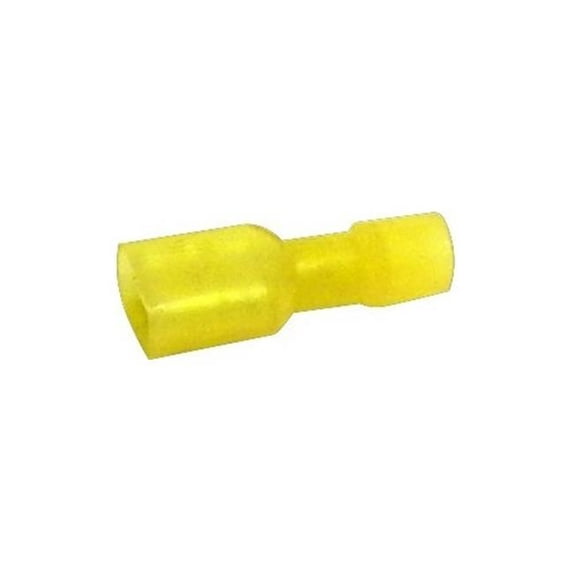Nylon Fully Insulated Disconnects Female - 12-10 Wire, 0.250 x 0.032 Tab Bulk Bag
