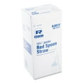 thumbnail image 6 of AmerCareRoyal RJSS10 10.25 in. Plastic Jumbo Spoon Straw - Red (5400/Carton), 6 of 6