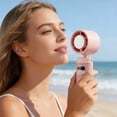 thumbnail image 4 of Yeciiwht Handheld Fan - Ice-sense Mini Fan Charging High-Speed Turbine Fan with Digital Display, Rechargeable Portable Cooling Device, 4 of 6