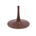 thumbnail image 4 of LeisureMod Bristol 31" Round Dining Table with Sintered Stone Top and Walnut Steel Pedestal Base for Modern Kitchen and Dining Room, 4 of 7