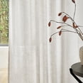 thumbnail image 4 of Cortinas MYSKY HOME de lino semitransparente, 213 cm de longitud, 2 paneles, 4 of 9