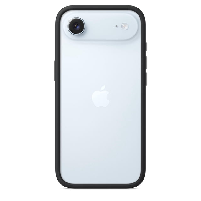 Funda Bumper Apple para iPhone Air, negra, delgada y ligera
