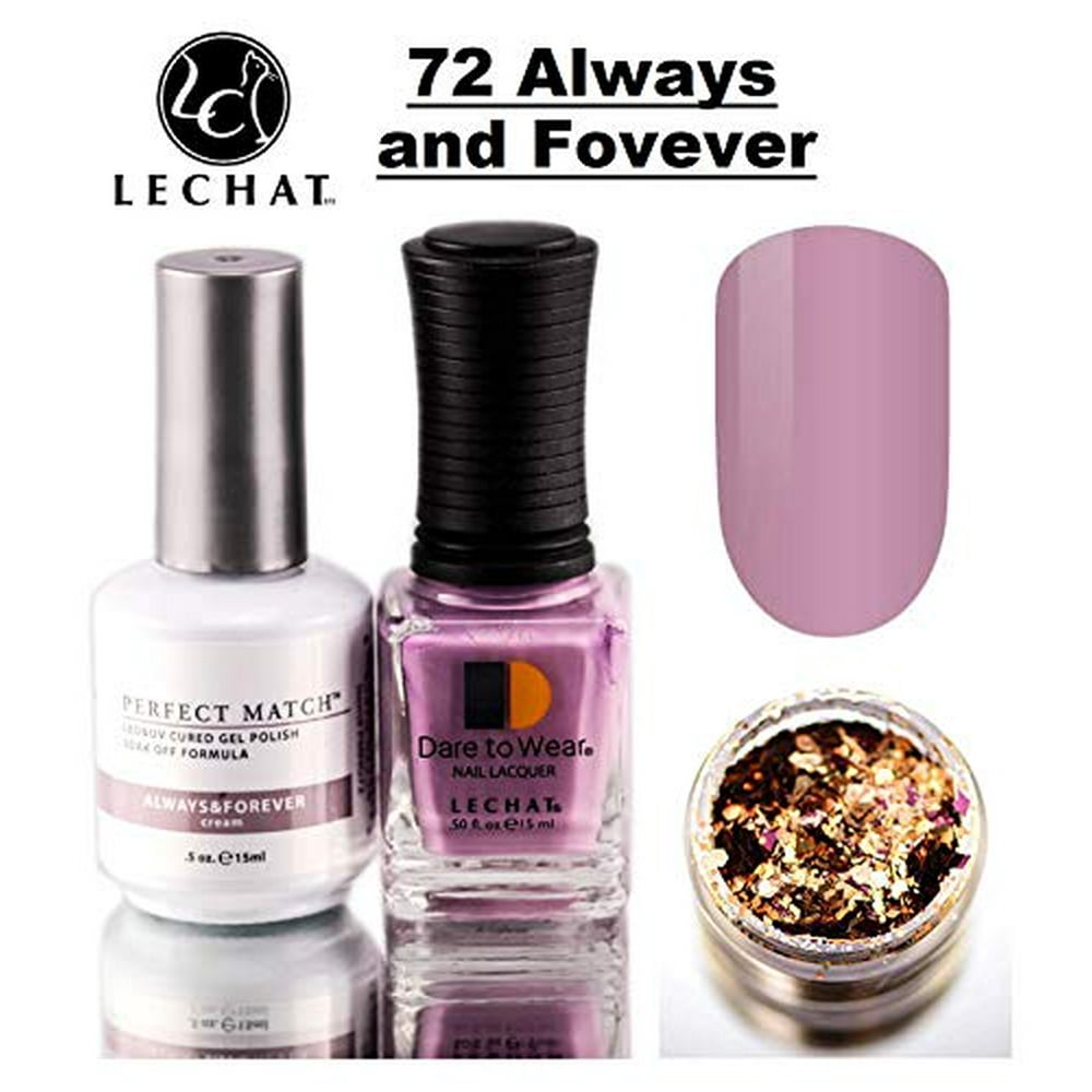 LeChat Perfect Match Gel Polish & Nail Lacquer, Gel Polish with