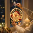 thumbnail image 5 of Christmas Window Decorations For Home, Festive Holiday Window Hanging Decor With Led Lighting, Glass Door And Window Decoration For Living Room, Entryway, Party And Christmas Celebration, 5 of 5