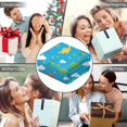 thumbnail image 5 of Wearable Blanket,Blue Dinosaurs Clouds Pattern Hooded Wearable Flannel Blanket for Adults & Teens,Winter Poncho Shawl Wrap Cape Cozy Anti-Pill,50"x60", 5 of 5