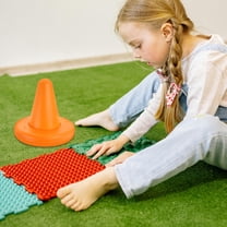 ELAYARD Balance Chair Foroutside T-Stool Orange Plastic 1Set