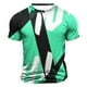 thumbnail image 1 of Tops para hombre, blusas y camisas de cuello redondo y manga corta para hombre, blusas casuales de moda para hombre, blusas deportivas de cuello redondo y manga corta, blusas de poliéster para hombre, 1 of 4