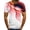 Red 29046, variant on Graphic Tees for Men 3D Lightning/Flame Print T-Shirts Tops Summer Lightweight Quick-Drying Pull-On Crew Neck Short Sleeve Shirts
