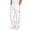 D#05-White, variant on OYXSER Men's Cargo Pants Solid Casual Elastic Drawstring Hiking Sports Trousers with Multiple Pockets Baggy Straight Leg Sweatpants, S-5XL