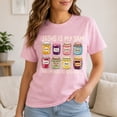 thumbnail image 2 of Veylor Haus Jesus Is My Jam Christian Graphic, Unisex Faith Tee, 2 of 7