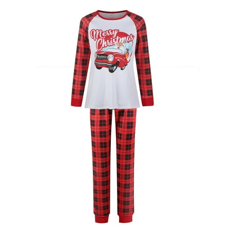 

Judty Christmas Pajamas For Family Long Sleeve Suit Home Sets Merry Christmas Pajamas