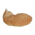 thumbnail image 3 of Hi-Line Gift Ltd. Orange Tabby Cat Sleeping Lying Down, 3 of 7