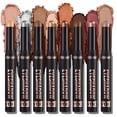 thumbnail image 3 of SUNSIOM 8PCS Eyeshadow Sticks Shimmer And Neutral Eye Shadow Pencil Crayon Sticks Cream Eye Shadow Stick Kit, 3 of 6