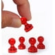 thumbnail image 3 of Neodimio rojo para tablero magnético, nevera, pizarra blanca, pines magnéticos para tablón de anuncios, 30 unidades, 3 of 5