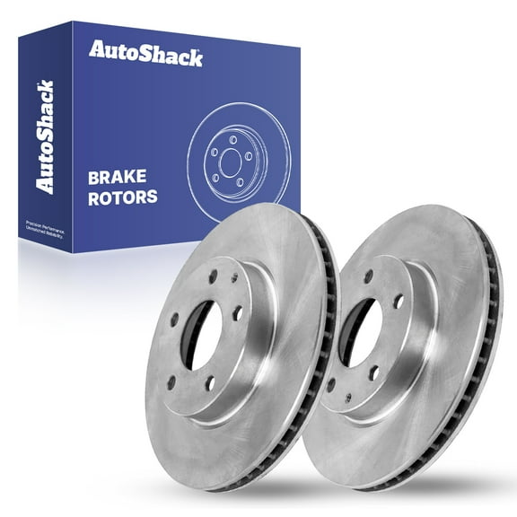 AutoShack 11.02" (279.9 mm) Front Vented Brake Rotors | Replacement for 2014-2016 Mazda 3 2016-2022 Mazda CX-3 | 2-PC Set