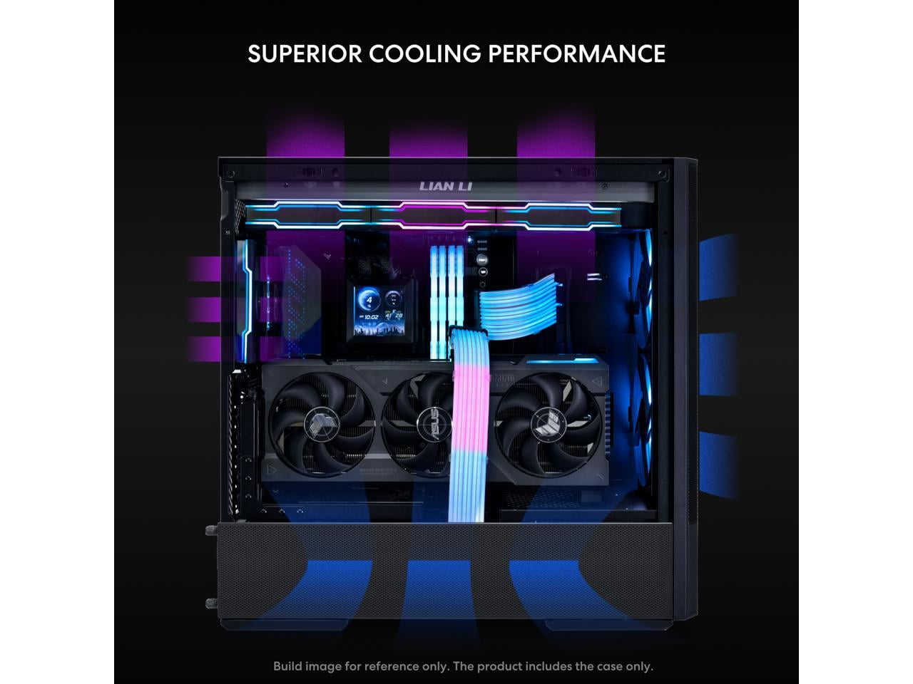 Lian Li LANCOOL 207 BLACK LANCOOL 207 ATX Mid Tower Case Black