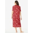 thumbnail image 2 of Dreams & Co. Plus Size Long Print Sleepshirt, 2 of 5