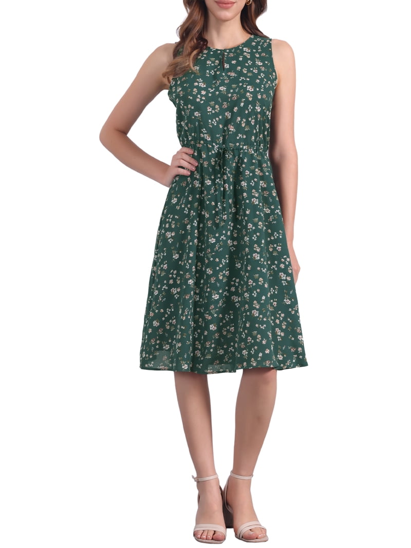 green emerald velvet dress Zapaka Women Dark Green Wedding Guest Dress with Slit Spaghetti Straps Ruffles Bridesmaid Dress, Pine / US22W main image 0