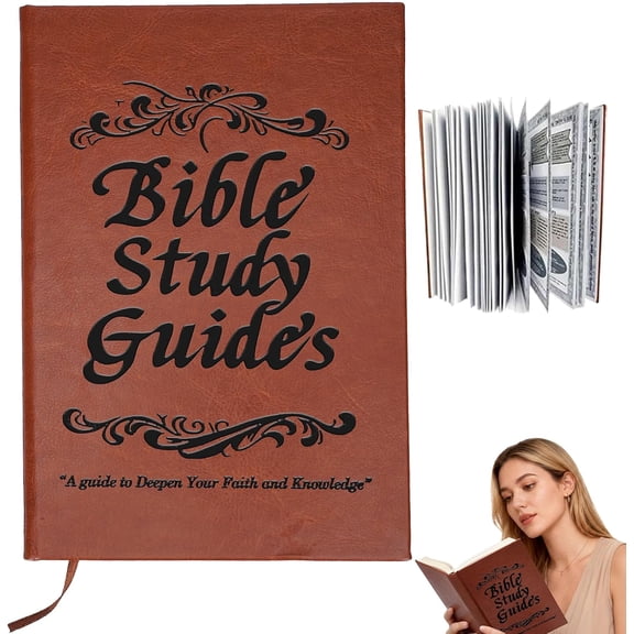 66-Page Bible Study Guide & Devotional Journal for Women, Daily Scripture Quotes & Prompts for Deepening Faith, Beginner-Friendly Spiritual Growth Bible Study Guide, Christian Gifts for Women