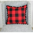 thumbnail image 2 of Buffalo Plaid Pillow Covers 18 x 18 inch – Premium Plaid Throw Pillow Covers – Buffalo Check Pillow Covers – Lovely Farmhouse Style Throw Pillows for Couch and Bed, 2 of 4