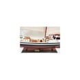 thumbnail image 2 of Handcrafted La Gaspesienne Model Ship - Wooden Sailing Ship Collectible - 43" Decorative Nautical Display, 2 of 6