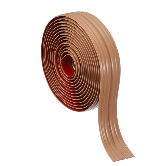 Wall Corner Protector 1.6 in x 10 Ft, Self Adhesive Wall Corner Guard Edge Protector for Ceiling Countertop, Brown