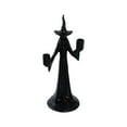 thumbnail image 3 of FVDPWYE Halloween Witch Figurine Candle Holder Tabletop Ornament for Cabinet Bedroom Double Hand, 3 of 9