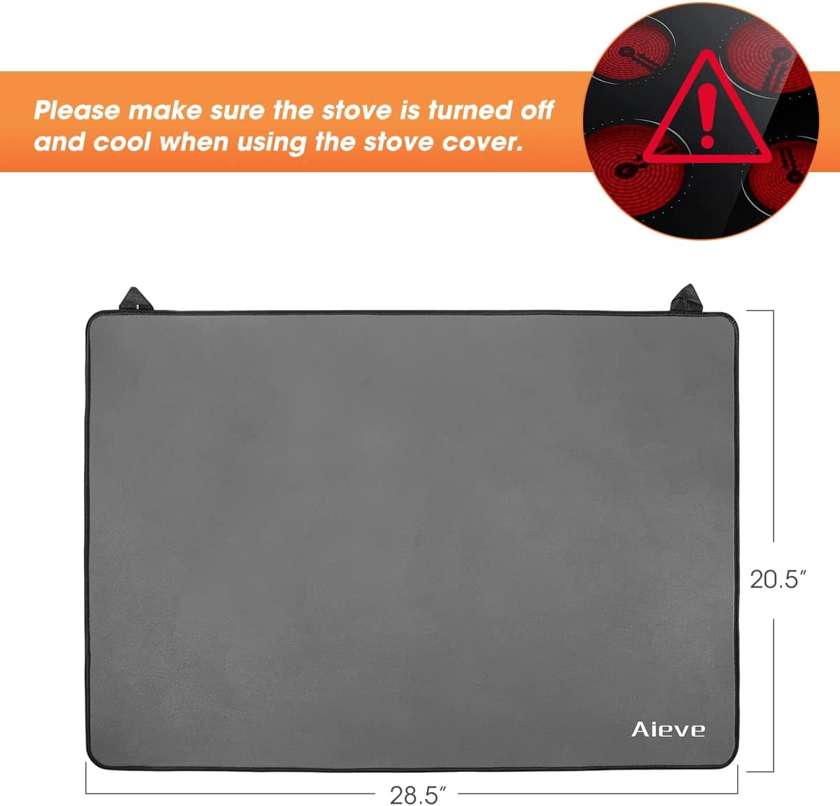  Stove Top Cover for Electric Stove, 20.5x28.5in