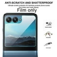 thumbnail image 3 of For Motorola Razr 40 Ultra Clear Tempered Glass Screen / Lens Protector 9CR4, 3 of 8
