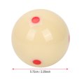 thumbnail image 3 of Training Ball Red Dot Practice Ball Resin Table Accessories Ball, 5.72cm Pool Ball, Training For Game Room For Billiard Room Practicing, 3 of 8