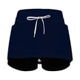 thumbnail image 4 of yunLCZ Pants for Women High Waisted Women's Fashionable Casual Sports Casual Skirt With Pocket Drawstring Solid Color Mid Waist Skirt Pants, 4 of 4