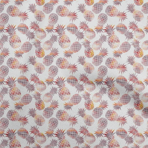 oneOone Georgette Viscose Wine Fabric Fruits Dress Material Fabric Print Fabric By The Yard 42 Inch Wide