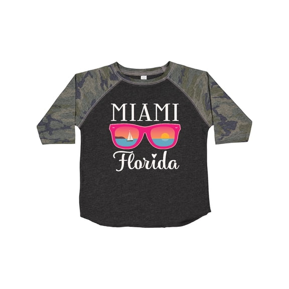 Inktastic Miami Florida Vacation Beach Trip Girls Toddler T-Shirt