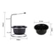 thumbnail image 5 of Juego de soporte y cuenco de afeitar, soporte para brochas de afeitar de acero inoxidable, cuenco para jabón de afeitar, taza para hombres, removedor de barba 120, 5 of 7
