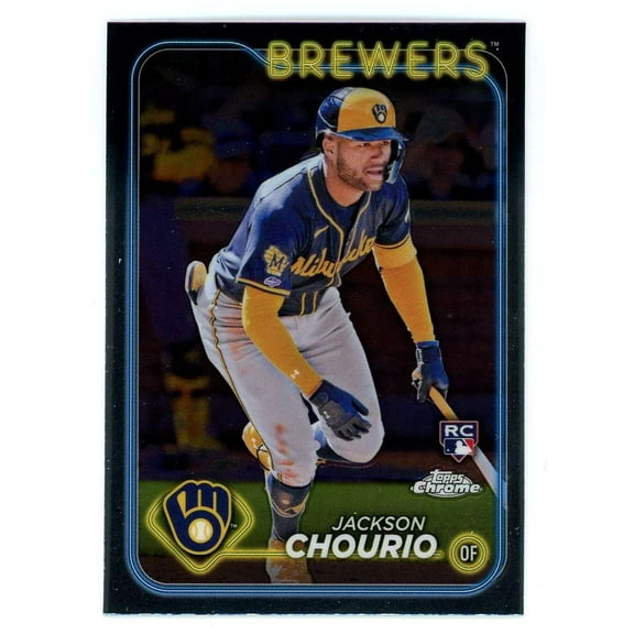 MLB 2024 Topps Chrome Jackson Chourio #161 (Rookie)