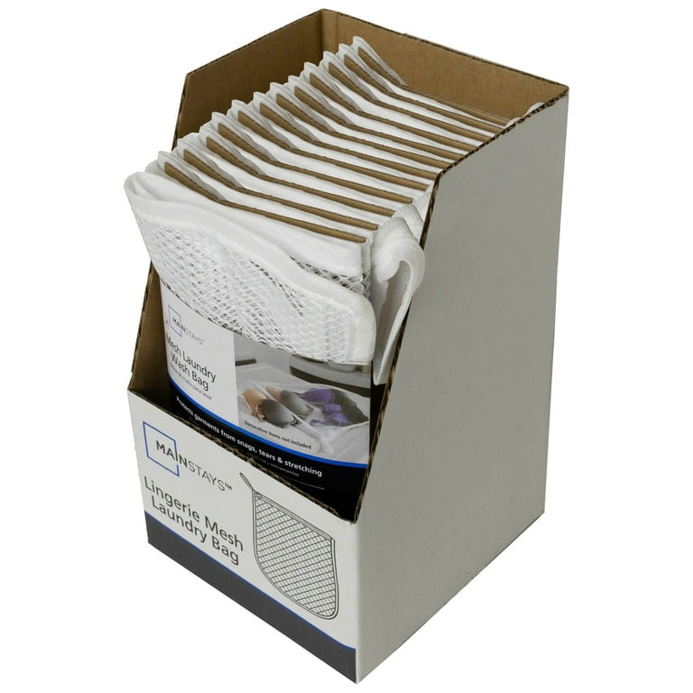 Maishijie 2 Pack Laundry Bag (White