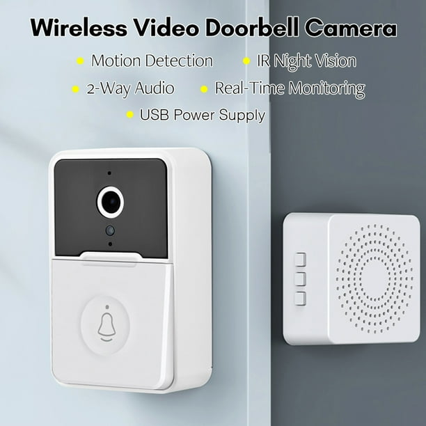 Smart Video Doorbell Wireless HD Camera PIR Motion Detection IR