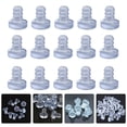 thumbnail image 4 of 100pcs Table Tapplees Tamas de tallo suaves Parachoques incrustados para puertas de gabinete, 4 of 6