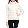 thumbnail image 6 of FNFYFH Women Lightweight Quilted Jacket Hooded Zip Up Packable Puffer Jacket Long Sleeve Winter Coats with Pockets, 6 of 6