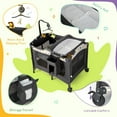 thumbnail image 5 of Costway Baby Bedside Sleeper Portable 4-in-1 Rolling w/Mattress, 5 of 7