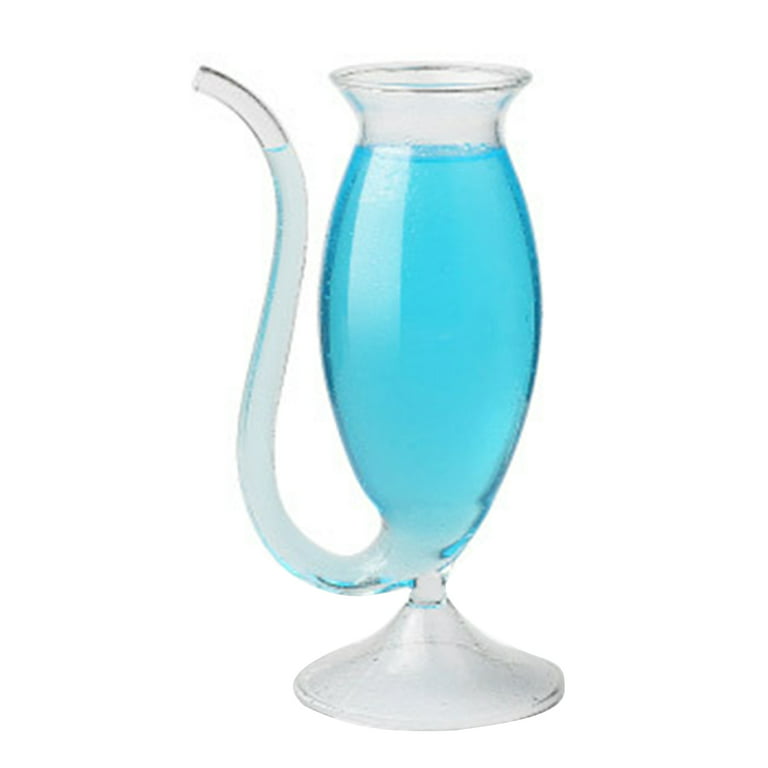 200ml/300ml/320ml Kreative Glas Cocktail Wein Flasche Transparent Fl?ssig  Container mit Strohhalm Bar Supplies