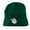Green, variant on Santa's Face with Ho Ho Ho Embroidered Beanie - Navy OSFM
