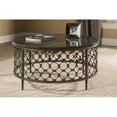 thumbnail image 1 of Hillsdale Brescello Table Basse Ronde en Charbon de Bois, 1 of 5